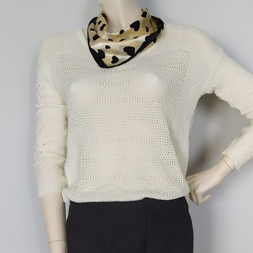 Open Back Knit Sweater